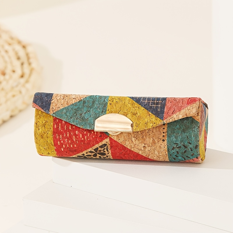 Retro Lipstick Box with Makeup Mirror